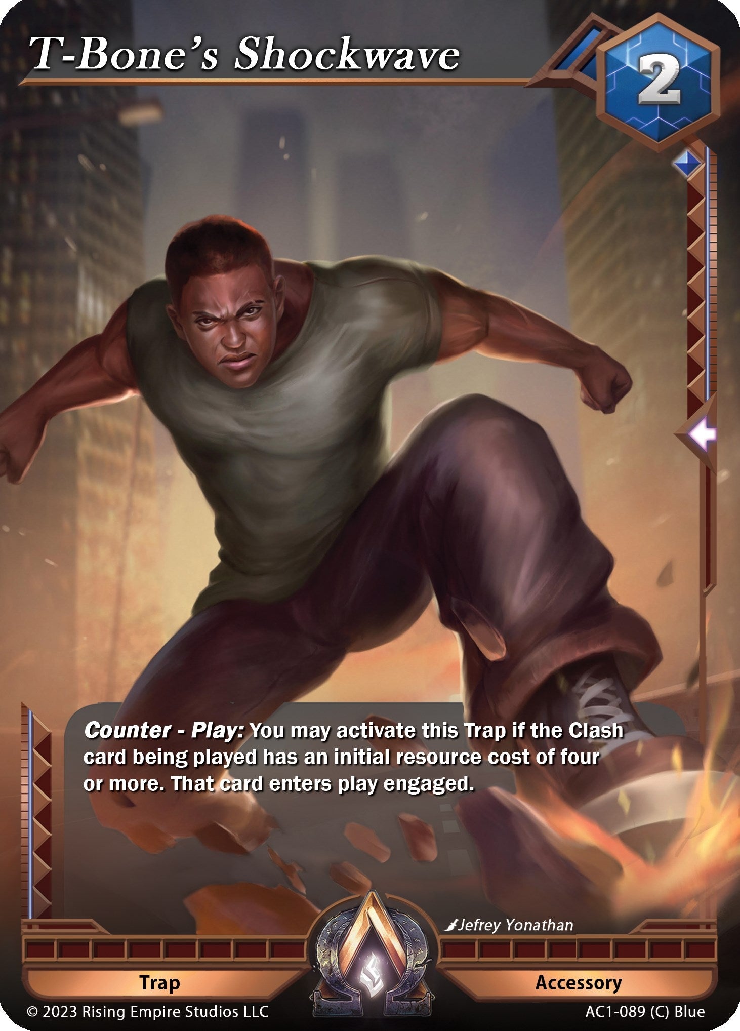 Image for T-Bone's Shockwave (The Awakening) (AC1-089) - Alpha Clash