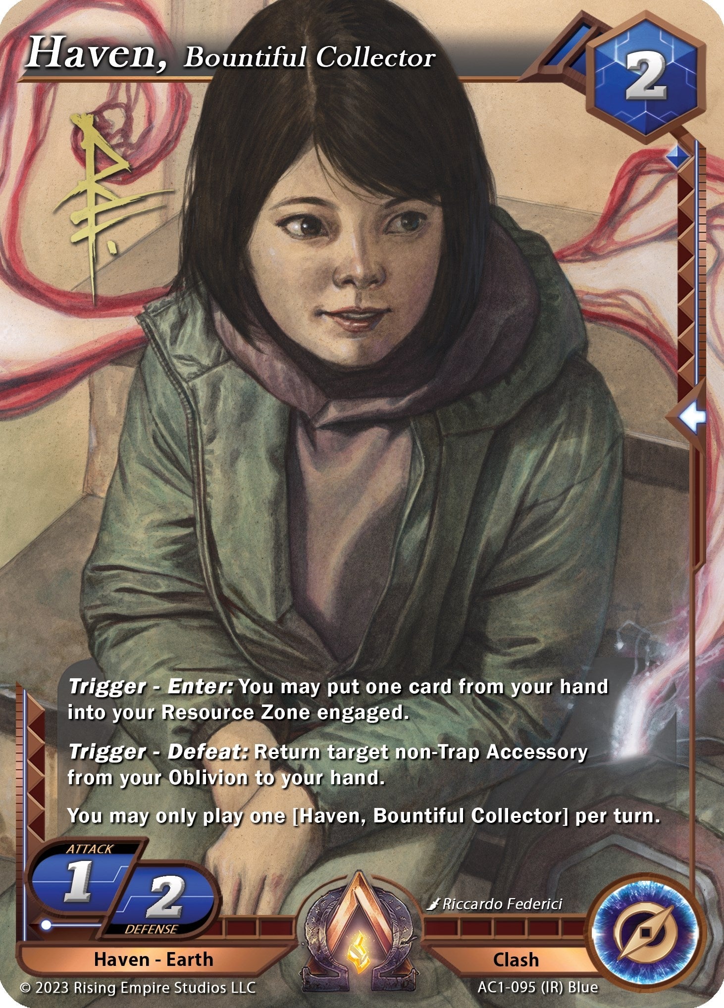 Image for Haven, Bountiful Collector (Iconic Rare) (The Awakening) (AC1-095) - Alpha Clash
