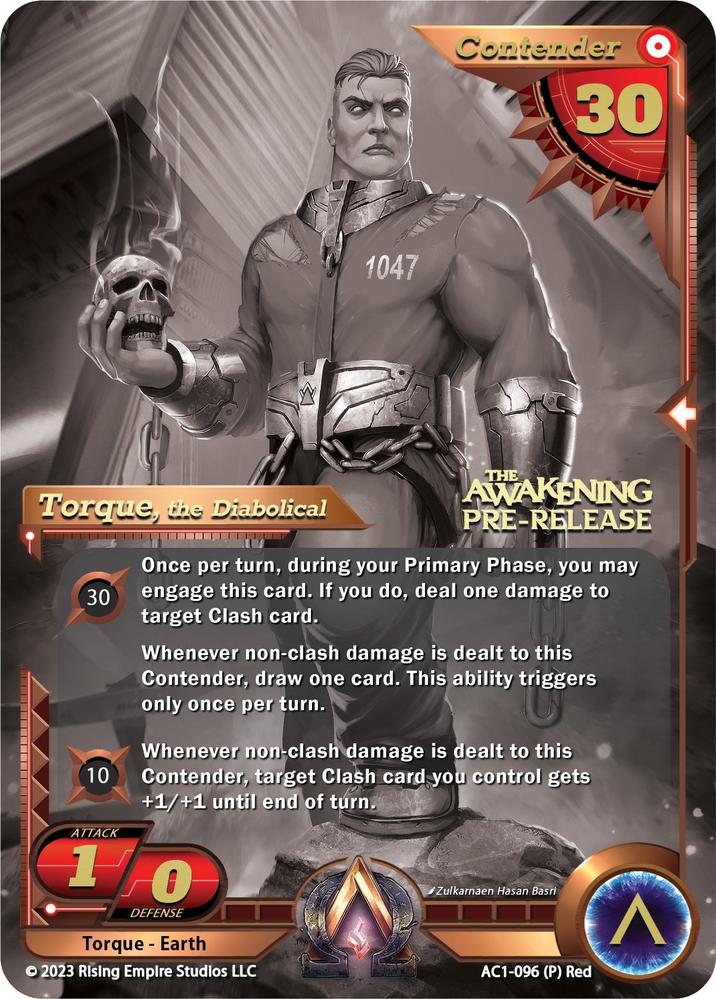 Image for Torque, the Diabolical (Pre-Release) (The Awakening) (AC1-096) - Alpha Clash