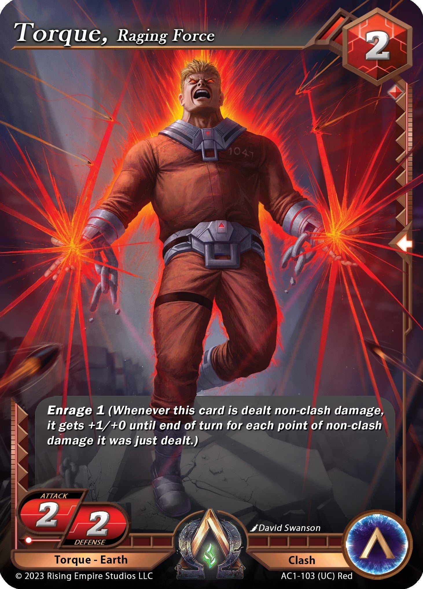 Image for Torque, Raging Force (The Awakening) (AC1-103) - Alpha Clash