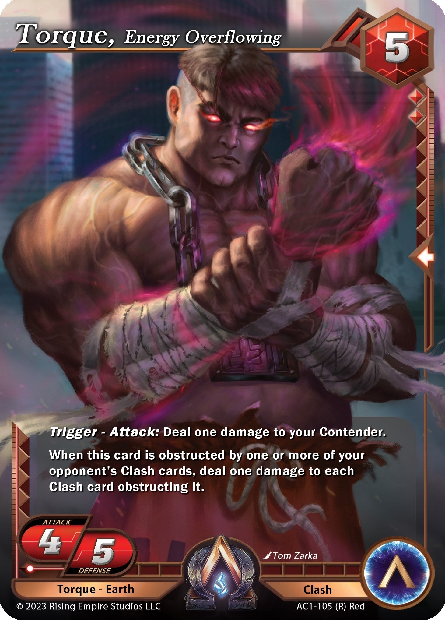 Image for Torque, Energy Overflowing (The Awakening) (AC1-105) - Alpha Clash