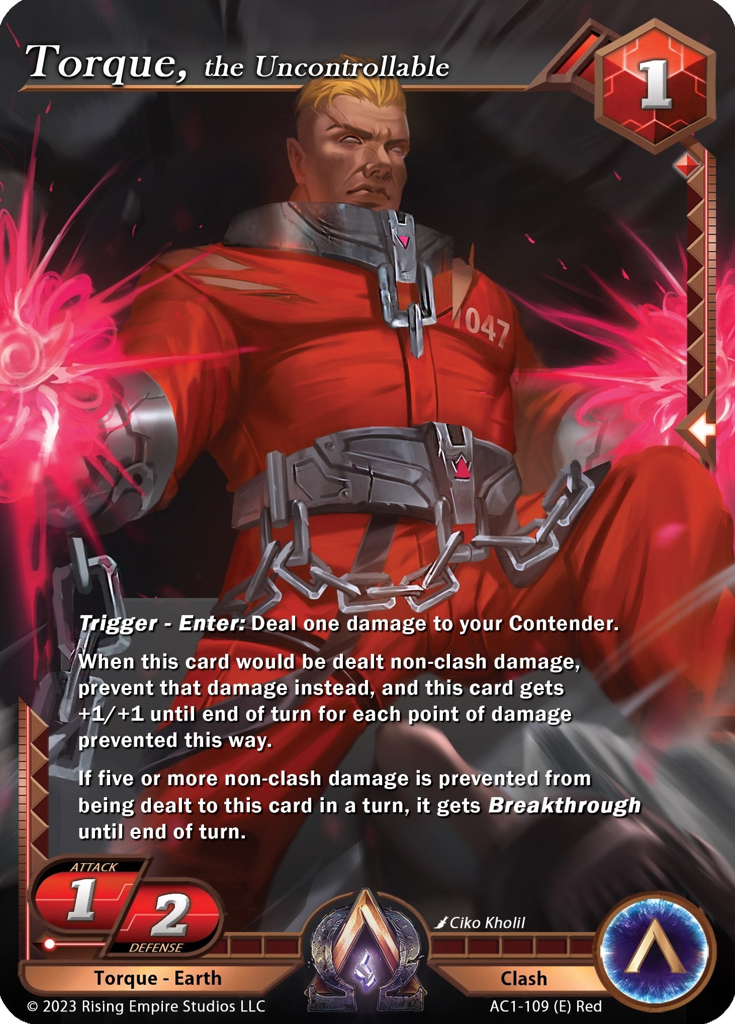 Image for Torque, the Uncontrollable (The Awakening) (AC1-109) - Alpha Clash