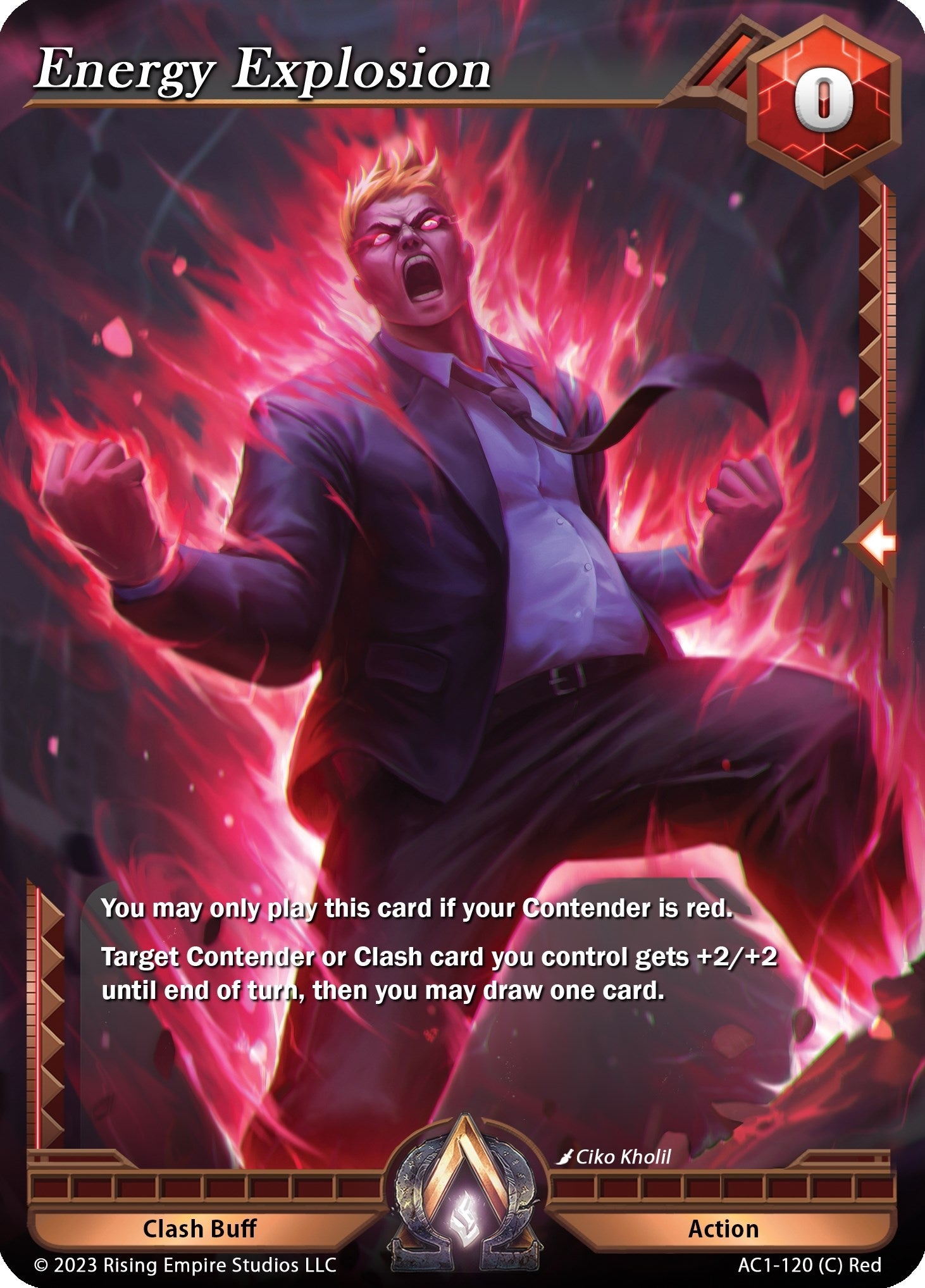 Image for Energy Explosion (The Awakening) (AC1-120) - Alpha Clash