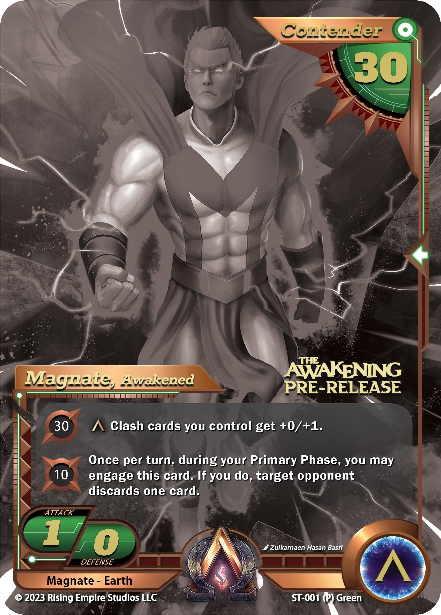 Image for Magnate, Awakened (Pre-Release) (The Awakening) (ST-001) - Alpha Clash