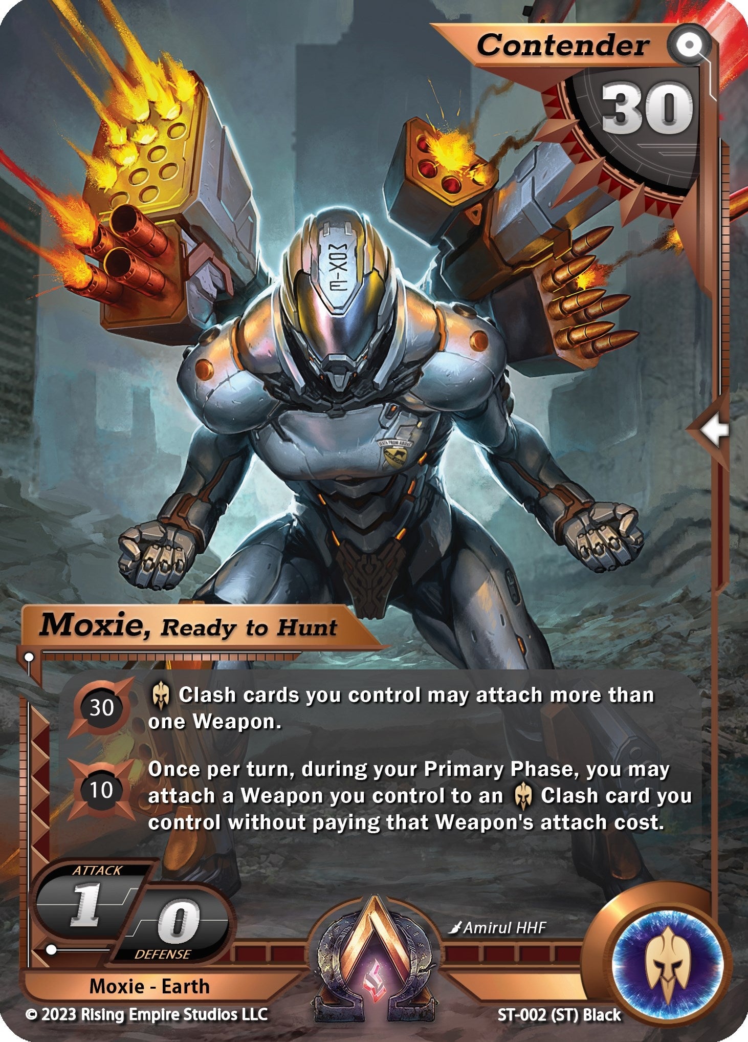 Image for Moxie, Ready to Hunt (The Awakening) (ST-002) - Alpha Clash
