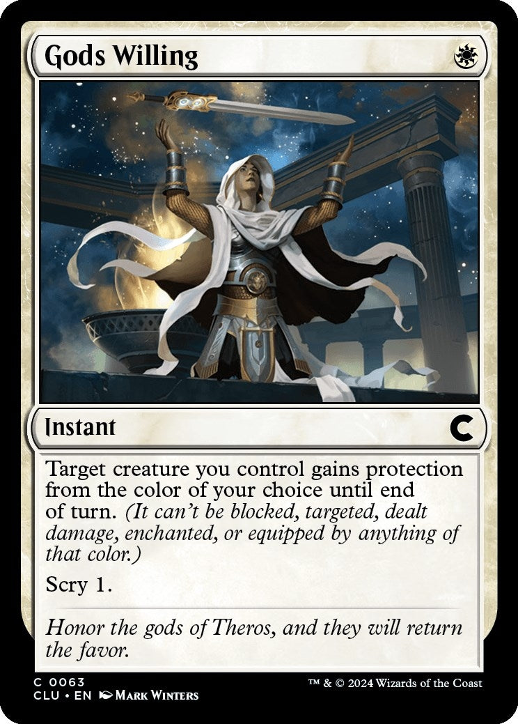 Image for Gods Willing (Ravnica: Clue Edition) (63) - Magic: The Gathering