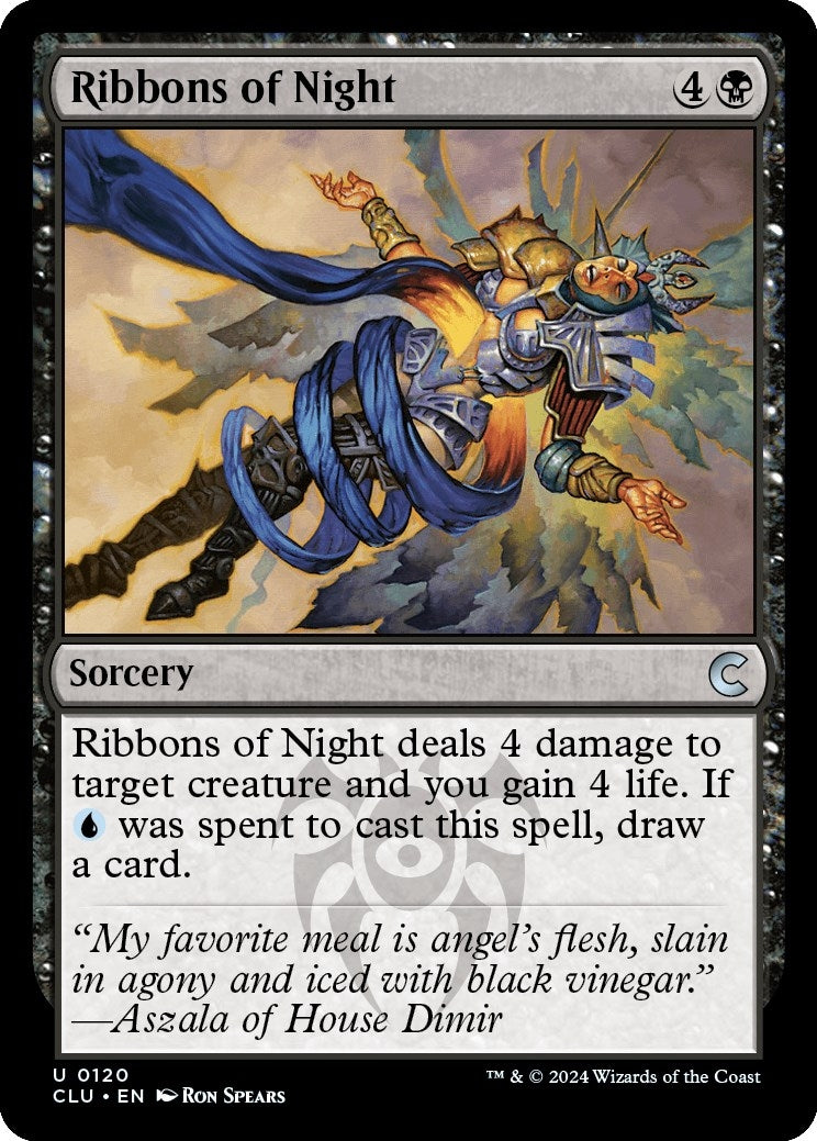 Image for Ribbons of Night (Ravnica: Clue Edition) (120) - Magic: The Gathering