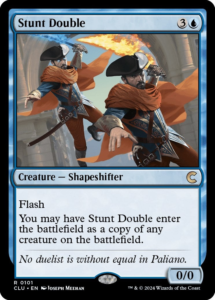 Image for Stunt Double (Ravnica: Clue Edition) (101) - Magic: The Gathering