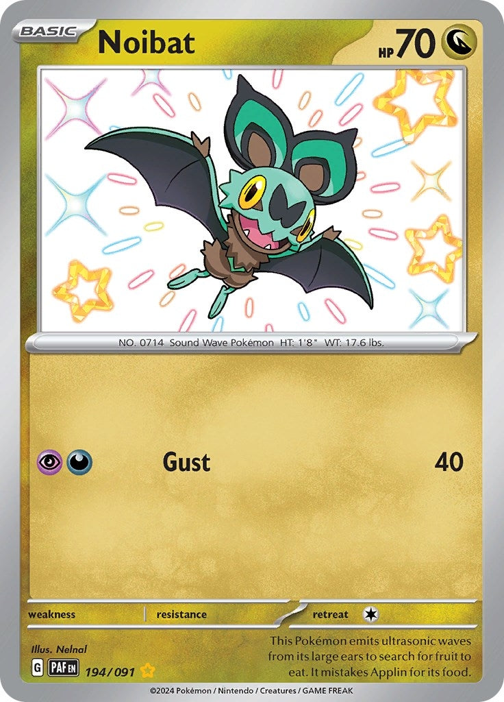Image for Noibat (SV: Paldean Fates) (194/091) - Pokemon