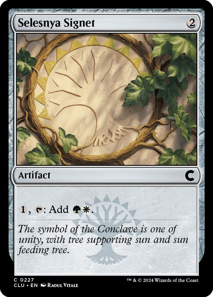 Image for Selesnya Signet (Ravnica: Clue Edition) (227) - Magic: The Gathering