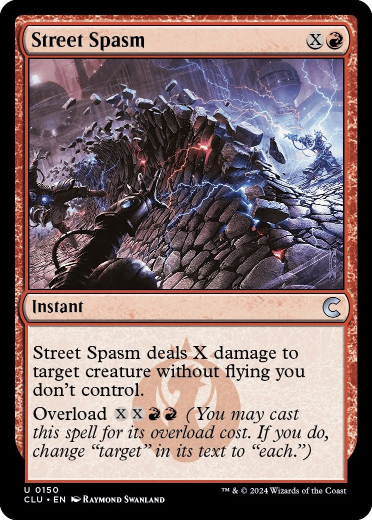 Image for Street Spasm (Ravnica: Clue Edition) (150) - Magic: The Gathering