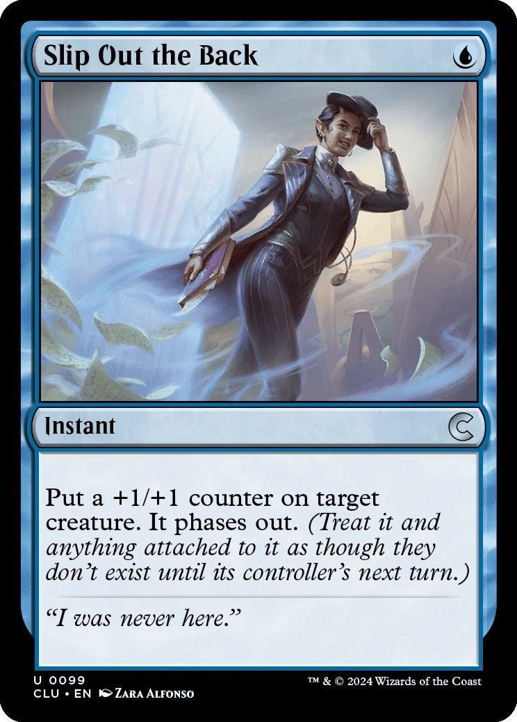 Image for Slip Out the Back (Ravnica: Clue Edition) (99) - Magic: The Gathering