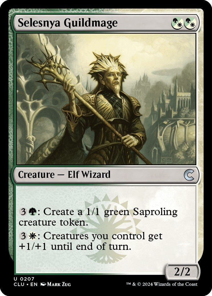 Image for Selesnya Guildmage (Ravnica: Clue Edition) (207) - Magic: The Gathering