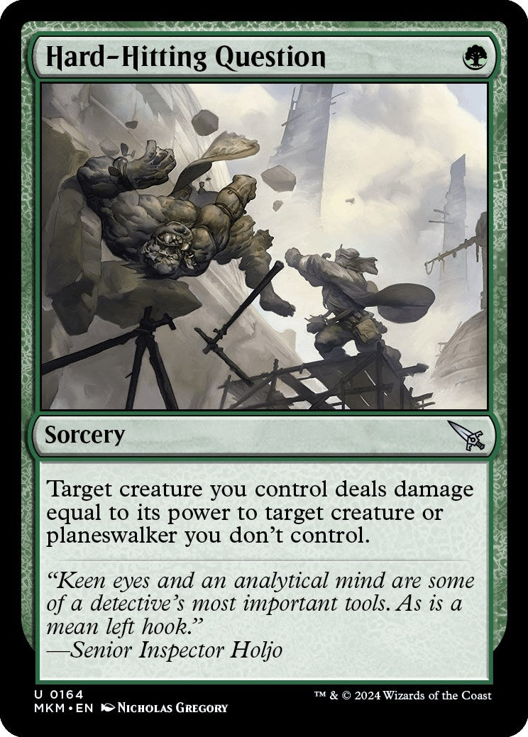 Image for Hard-Hitting Question (Murders at Karlov Manor) (164) - Magic: The Gathering