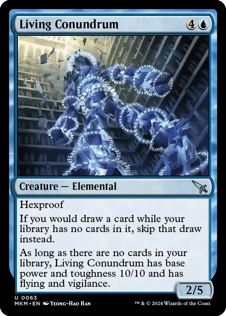 Image for Living Conundrum (Murders at Karlov Manor) (63) - Magic: The Gathering