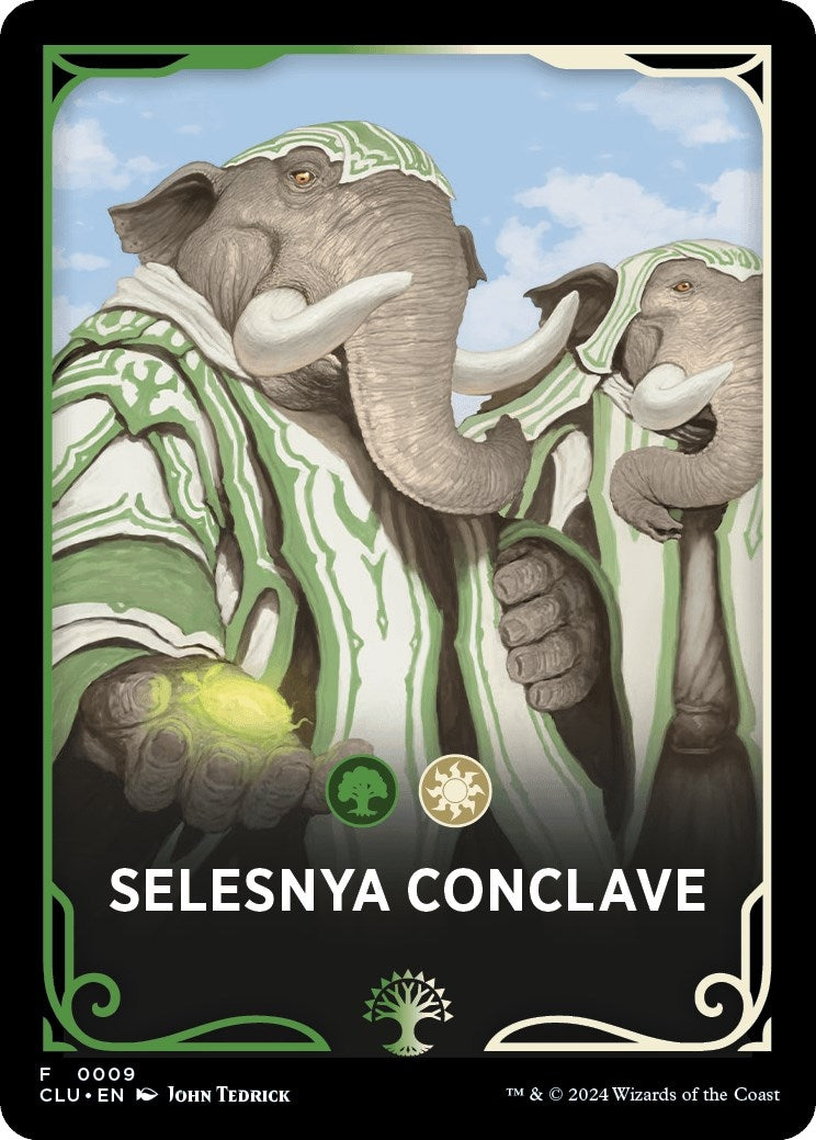 Image for Selesnya Conclave Theme Card (Ravnica: Clue Edition) (9) - Magic: The Gathering