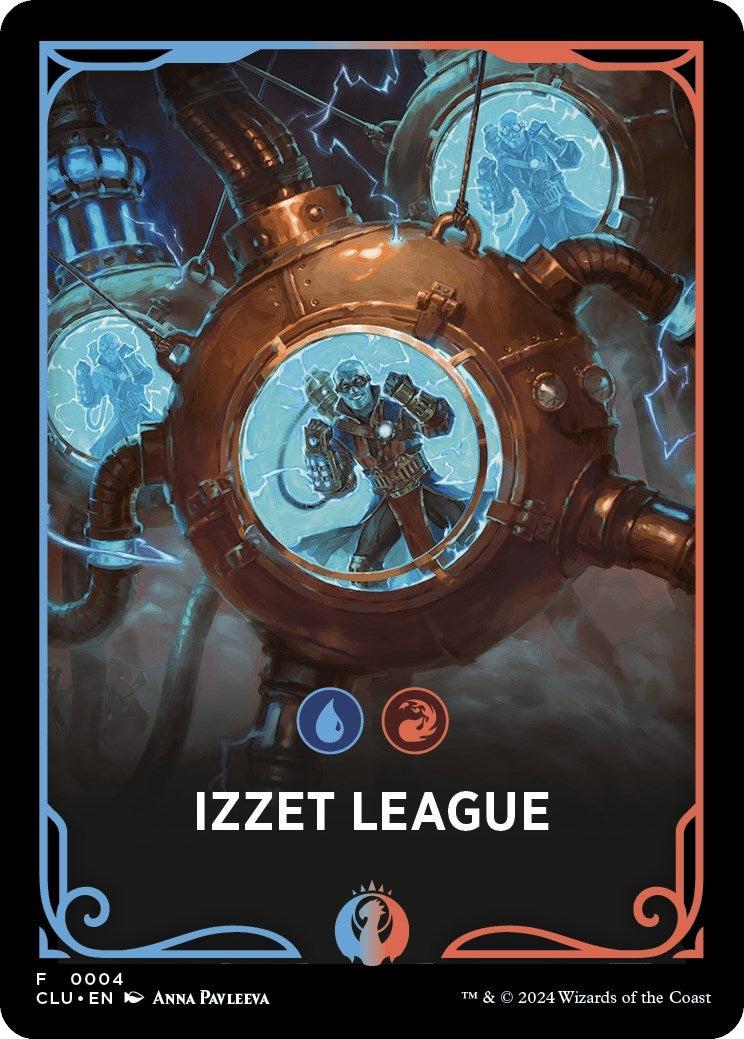 Image for Izzet League Theme Card (Ravnica: Clue Edition) (4) - Magic: The Gathering