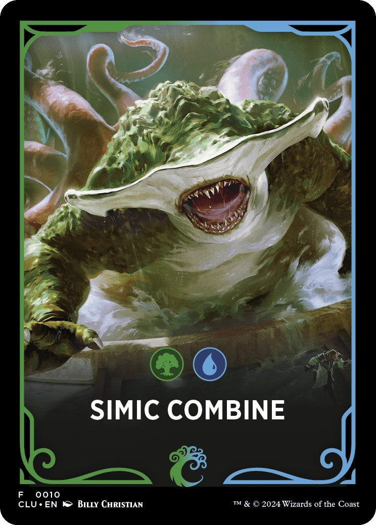Image for Simic Combine Theme Card (Ravnica: Clue Edition) (10) - Magic: The Gathering