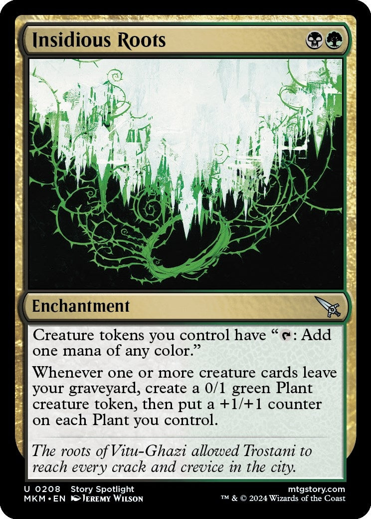 Image for Insidious Roots (Murders at Karlov Manor) (208) - Magic: The Gathering