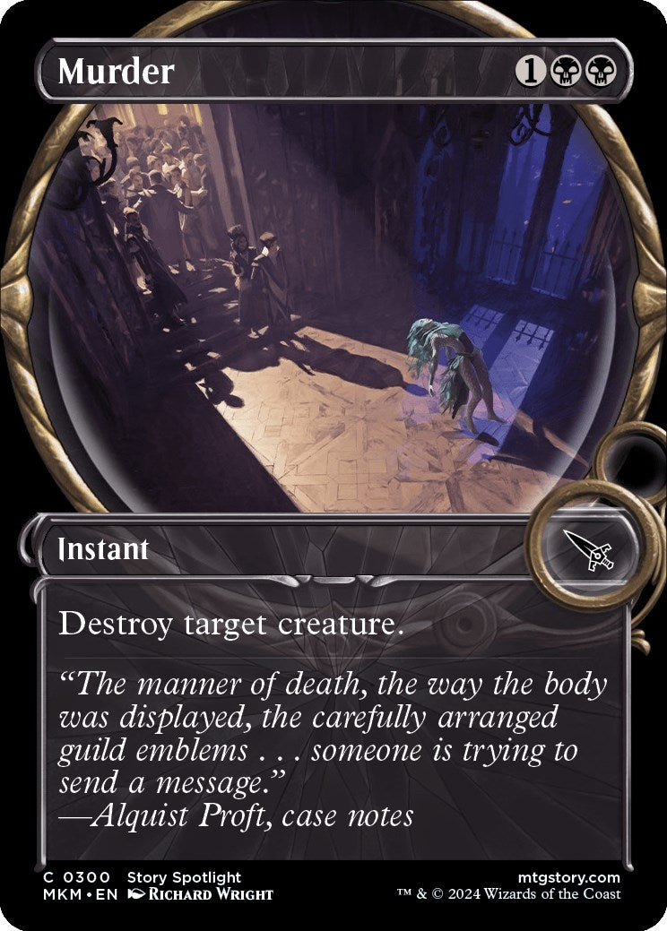 Image for Murder (Showcase) (Murders at Karlov Manor) (300) - Magic: The Gathering