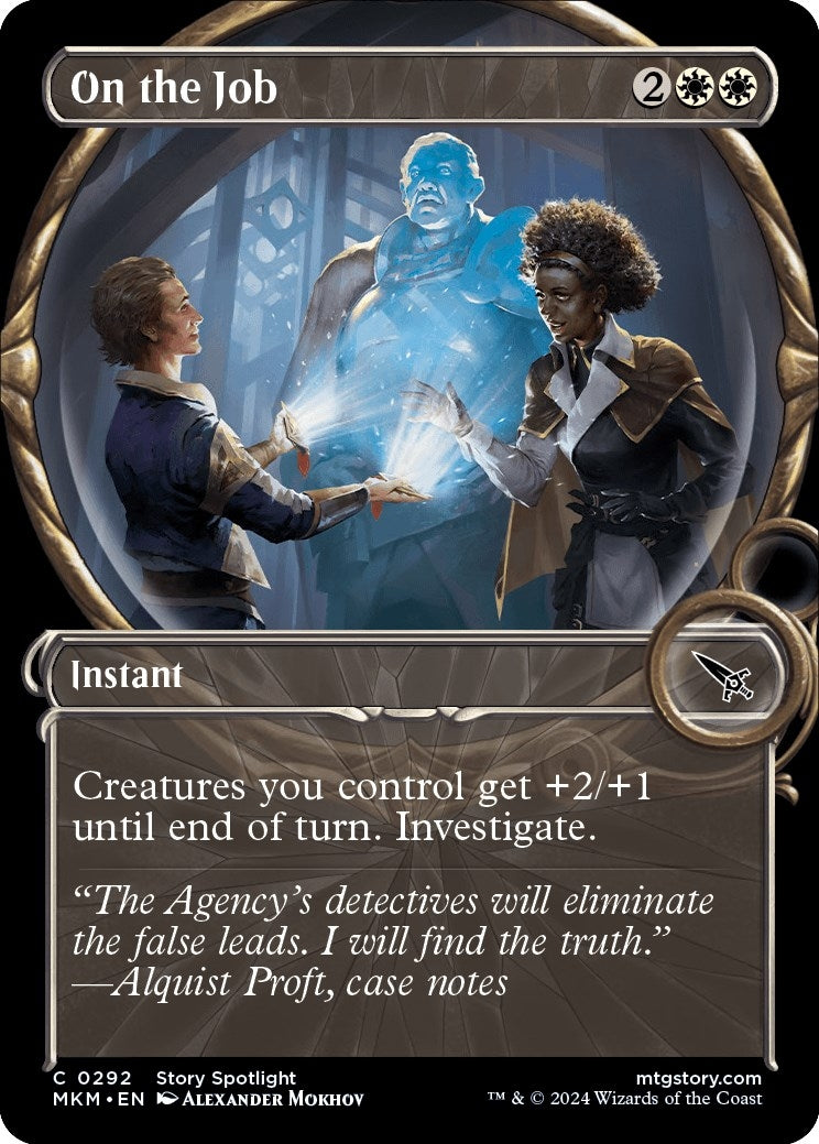Image for On the Job (Showcase) (Murders at Karlov Manor) (292) - Magic: The Gathering