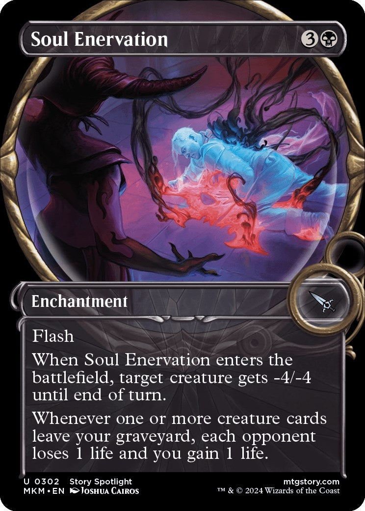 Image for Soul Enervation (Showcase) (Murders at Karlov Manor) (302) - Magic: The Gathering