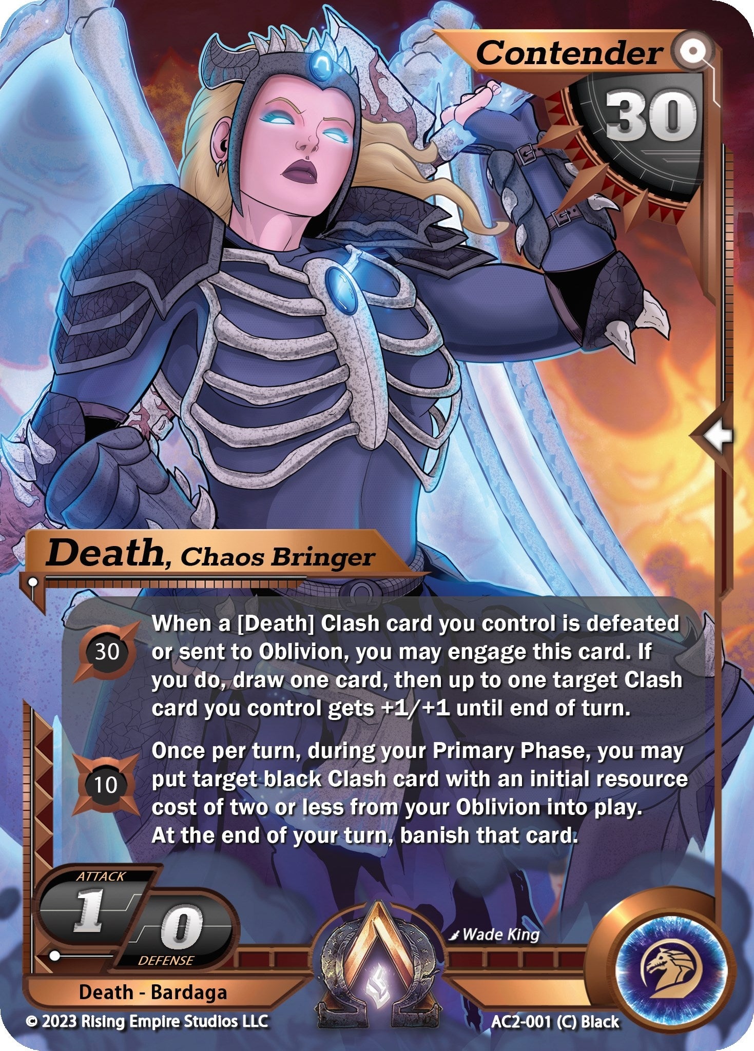 Image for Death, Chaos Bringer (Clashgrounds) (AC2-001) - Alpha Clash