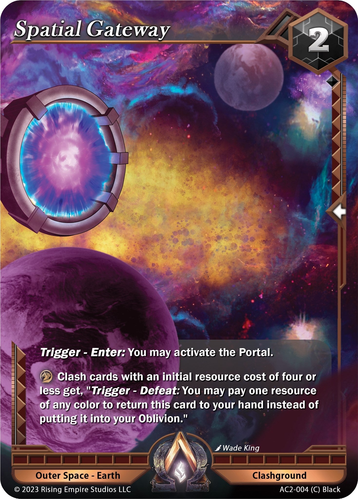 Image for Spatial Gateway (Clashgrounds) (AC2-004) - Alpha Clash