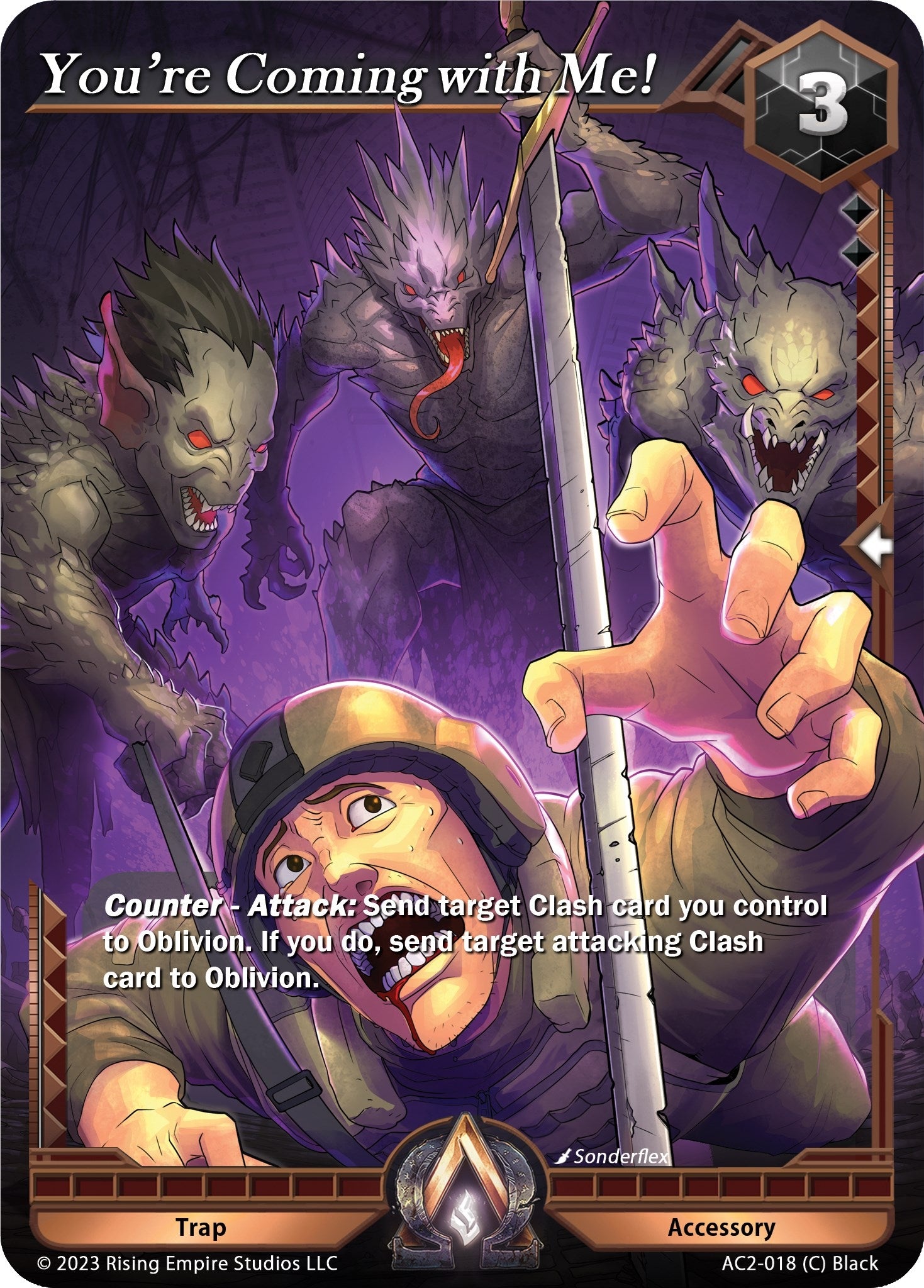 Image for You're Coming with Me! (Clashgrounds) (AC2-018) - Alpha Clash