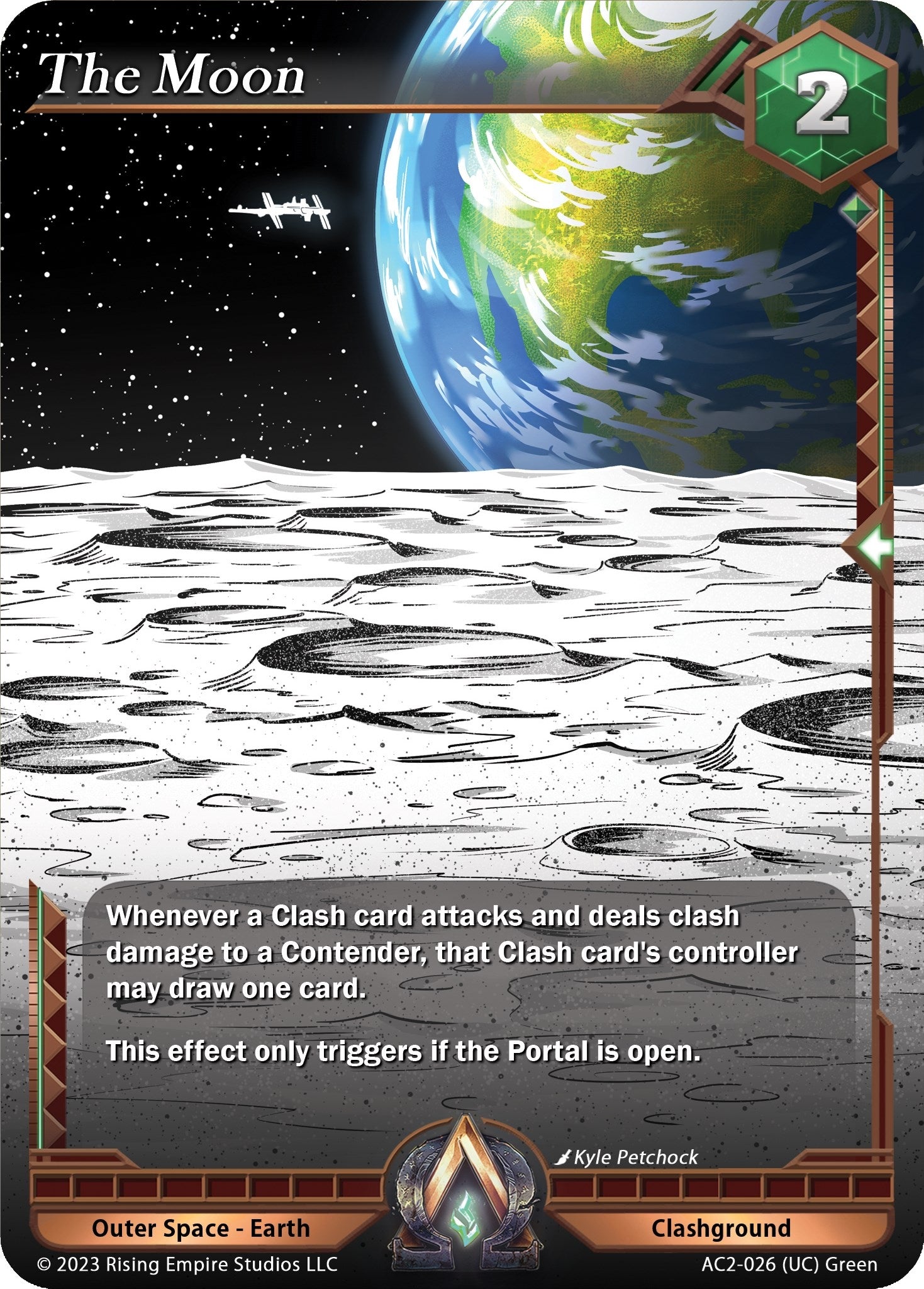 Image for The Moon (Clashgrounds) (AC2-026) - Alpha Clash