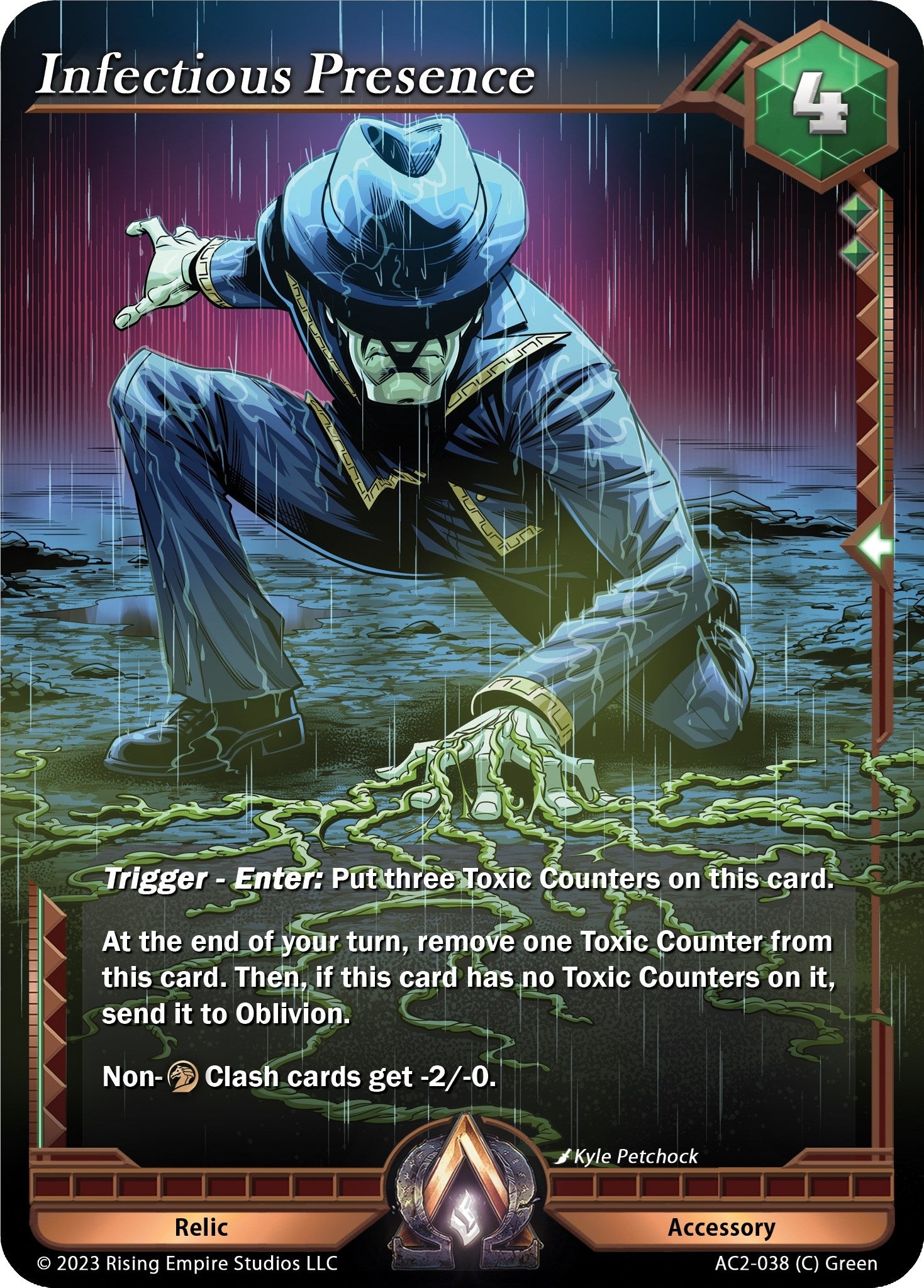 Image for Infectious Presence (Clashgrounds) (AC2-038) - Alpha Clash