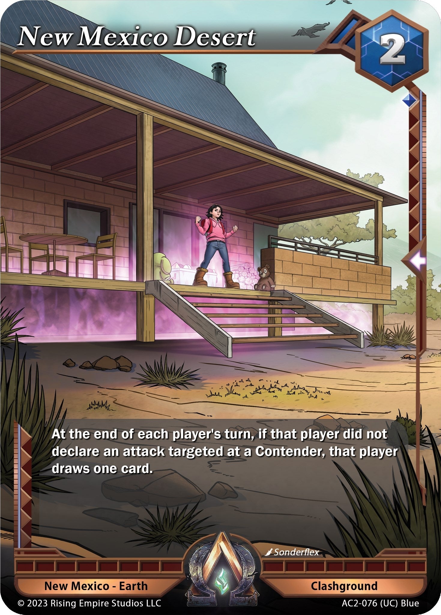 Image for New Mexico Desert (Clashgrounds) (AC2-076) - Alpha Clash