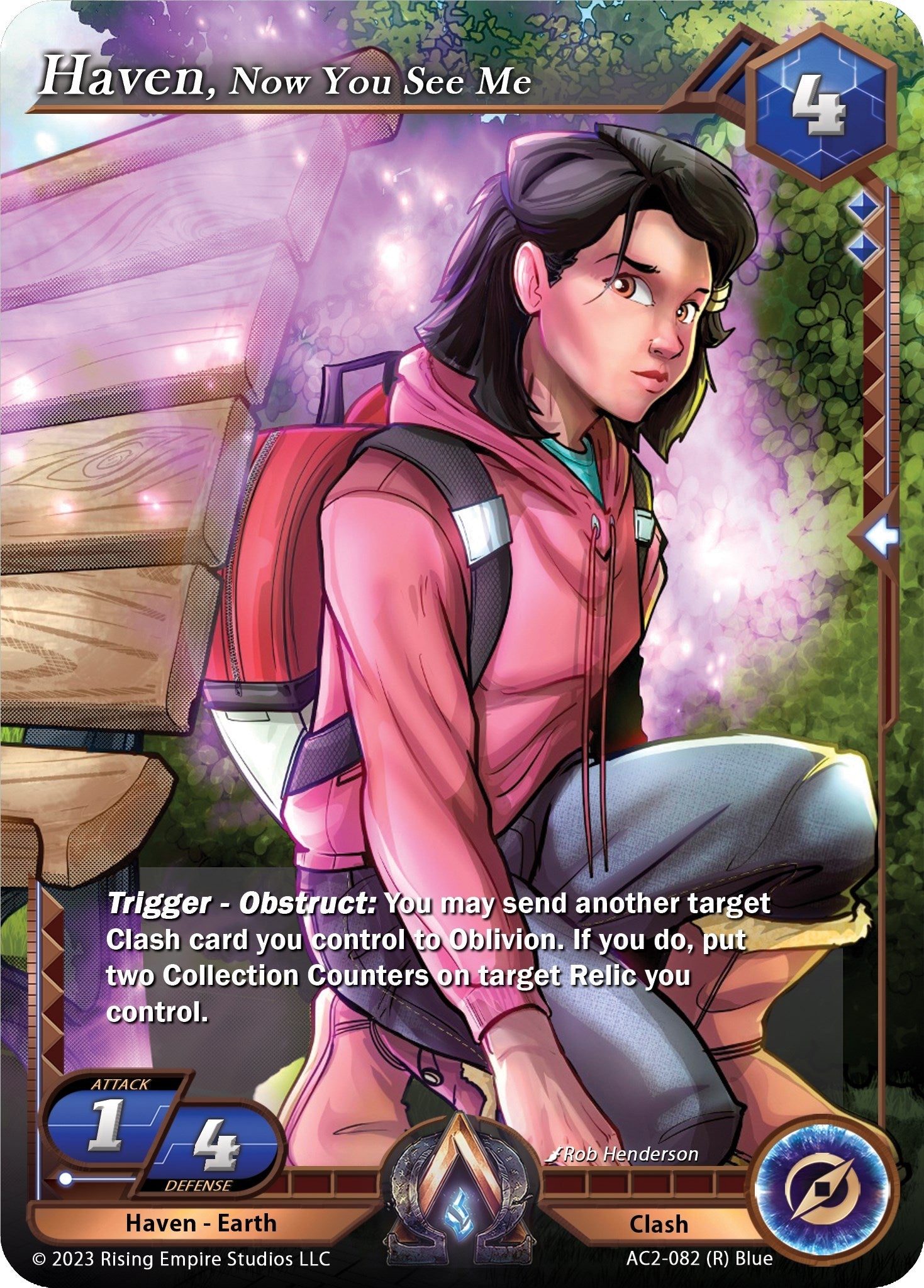 Image for Haven, Now You See Me (Clashgrounds) (AC2-082) - Alpha Clash