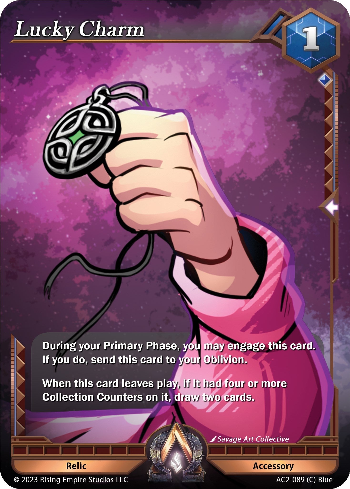 Image for Lucky Charm (Clashgrounds) (AC2-089) - Alpha Clash