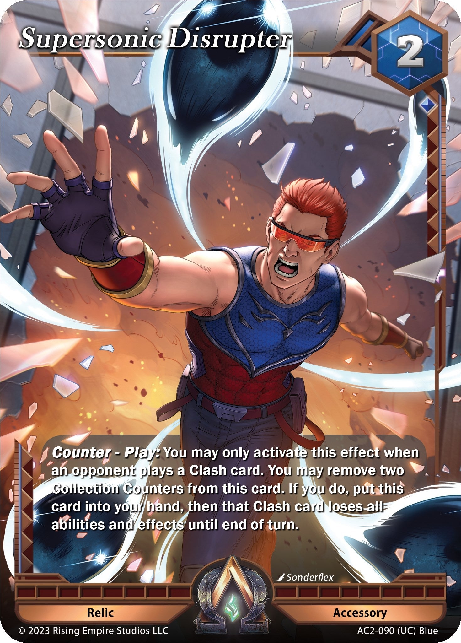 Image for Supersonic Disruptor (Clashgrounds) (AC2-090) - Alpha Clash
