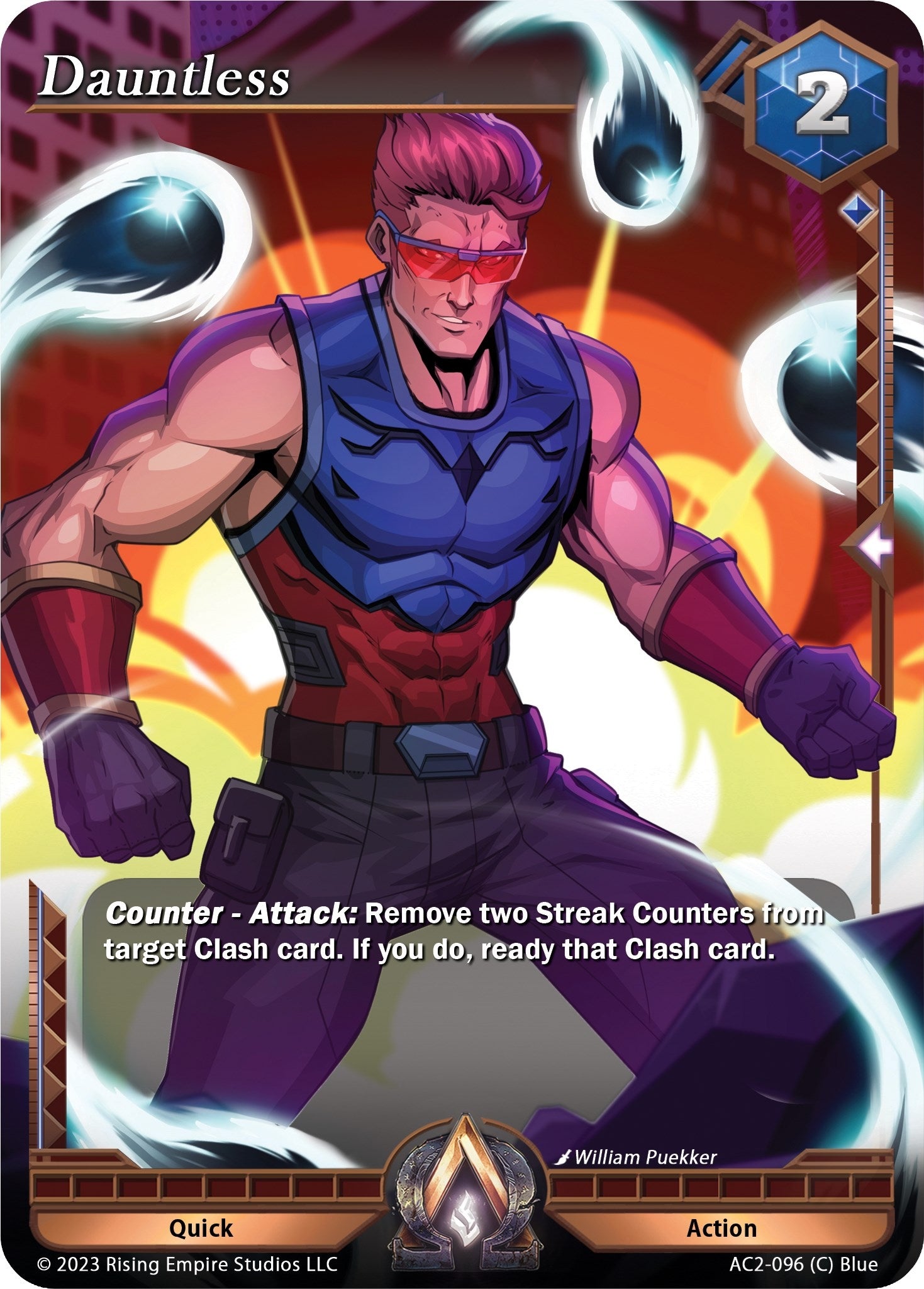 Image for Dauntless (Clashgrounds) (AC2-096) - Alpha Clash