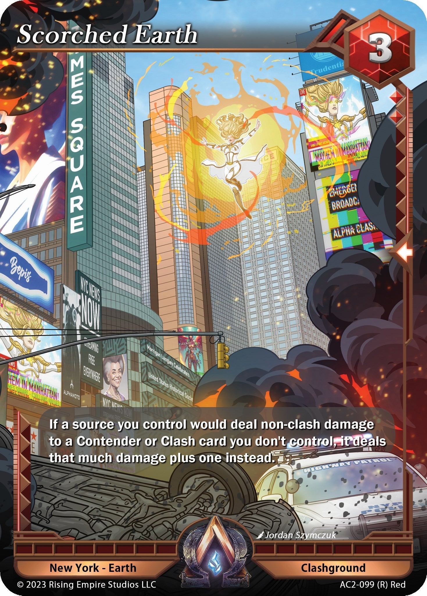 Image for Scorched Earth (Clashgrounds) (AC2-099) - Alpha Clash