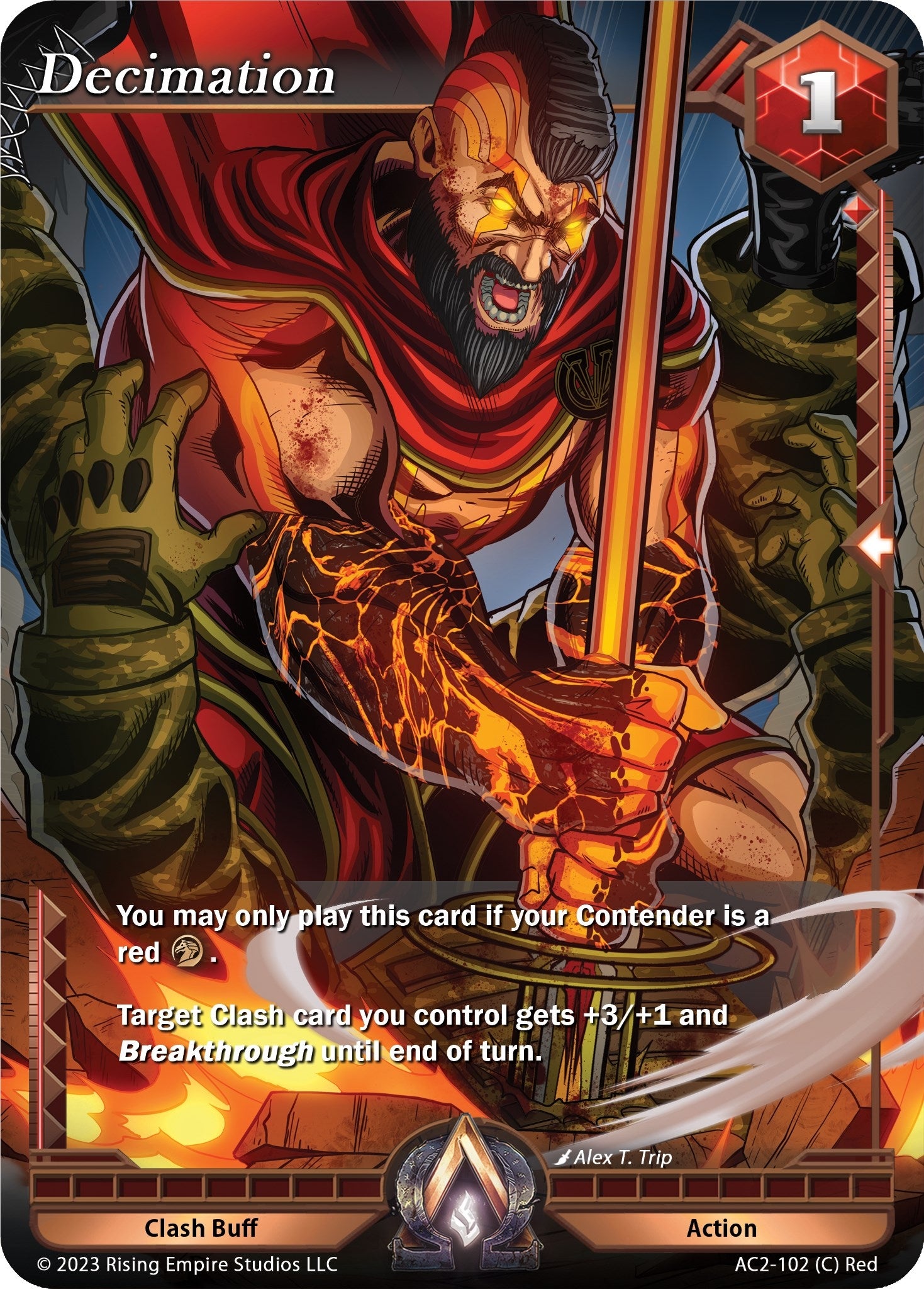Image for Decimation (Clashgrounds) (AC2-102) - Alpha Clash