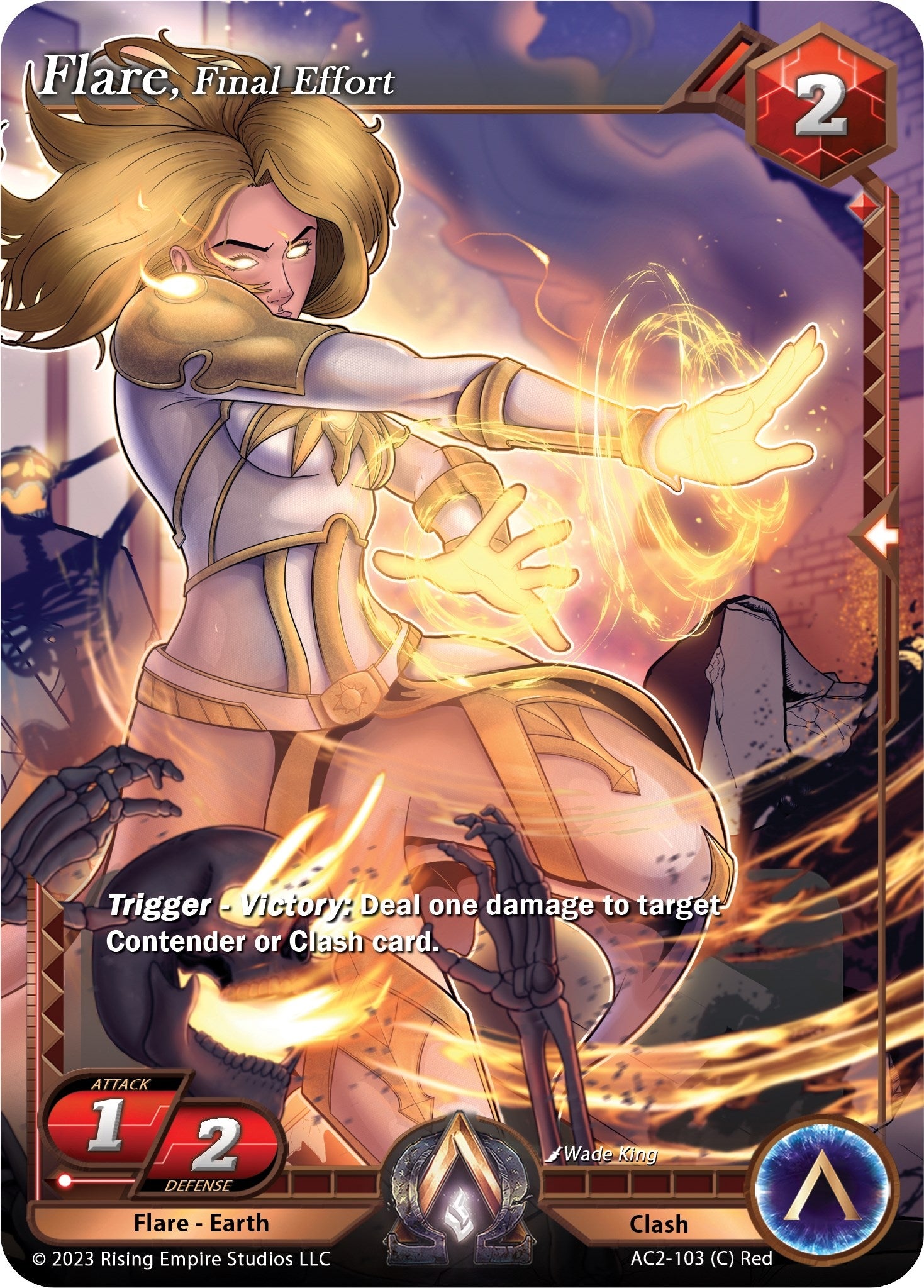 Image for Flare, Final Effort (Clashgrounds) (AC2-103) - Alpha Clash