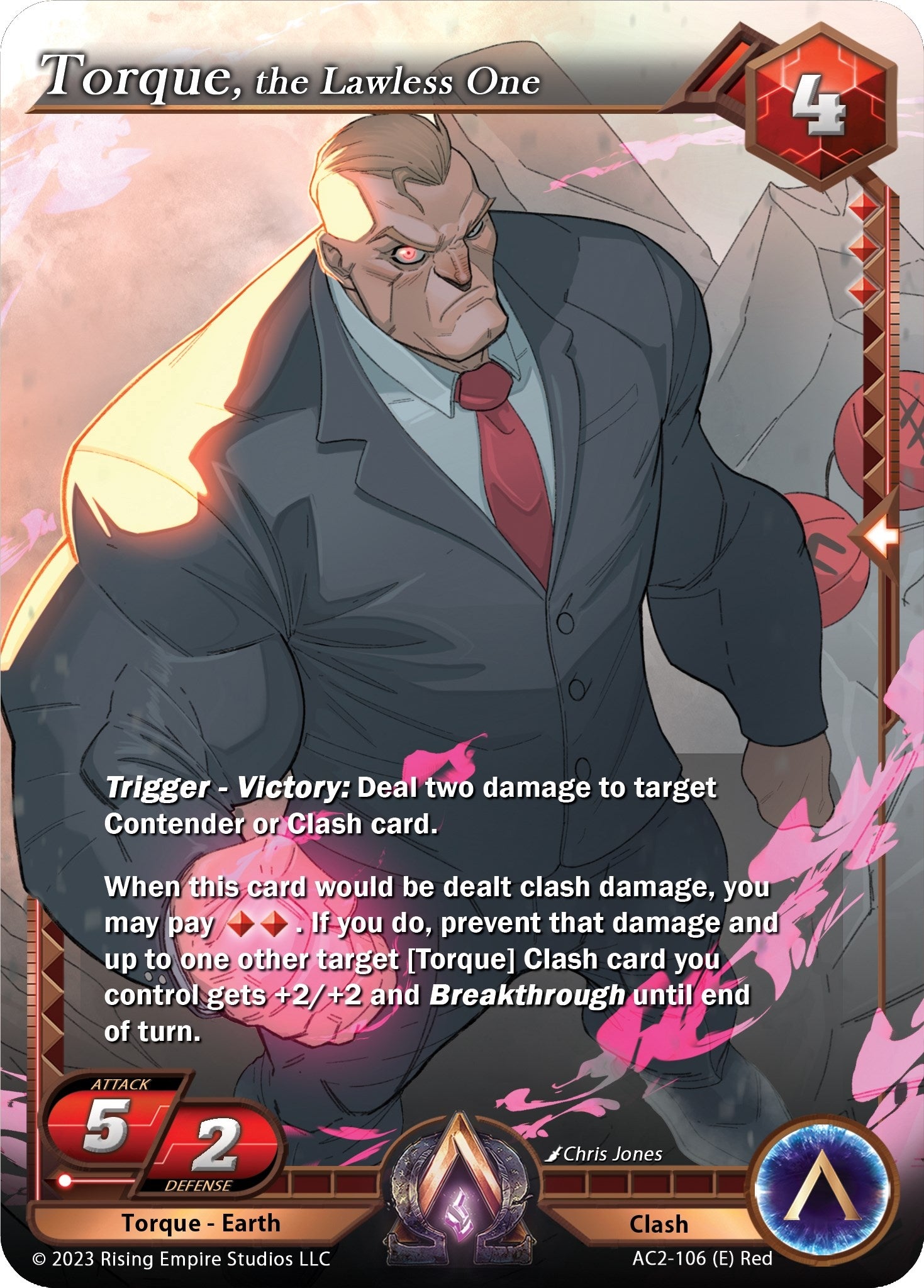 Image for Torque, the Lawless One (Clashgrounds) (AC2-106) - Alpha Clash