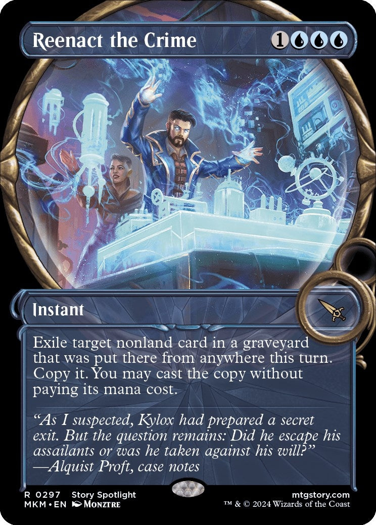 Image for Reenact the Crime (Showcase) (Murders at Karlov Manor) (297) - Magic: The Gathering
