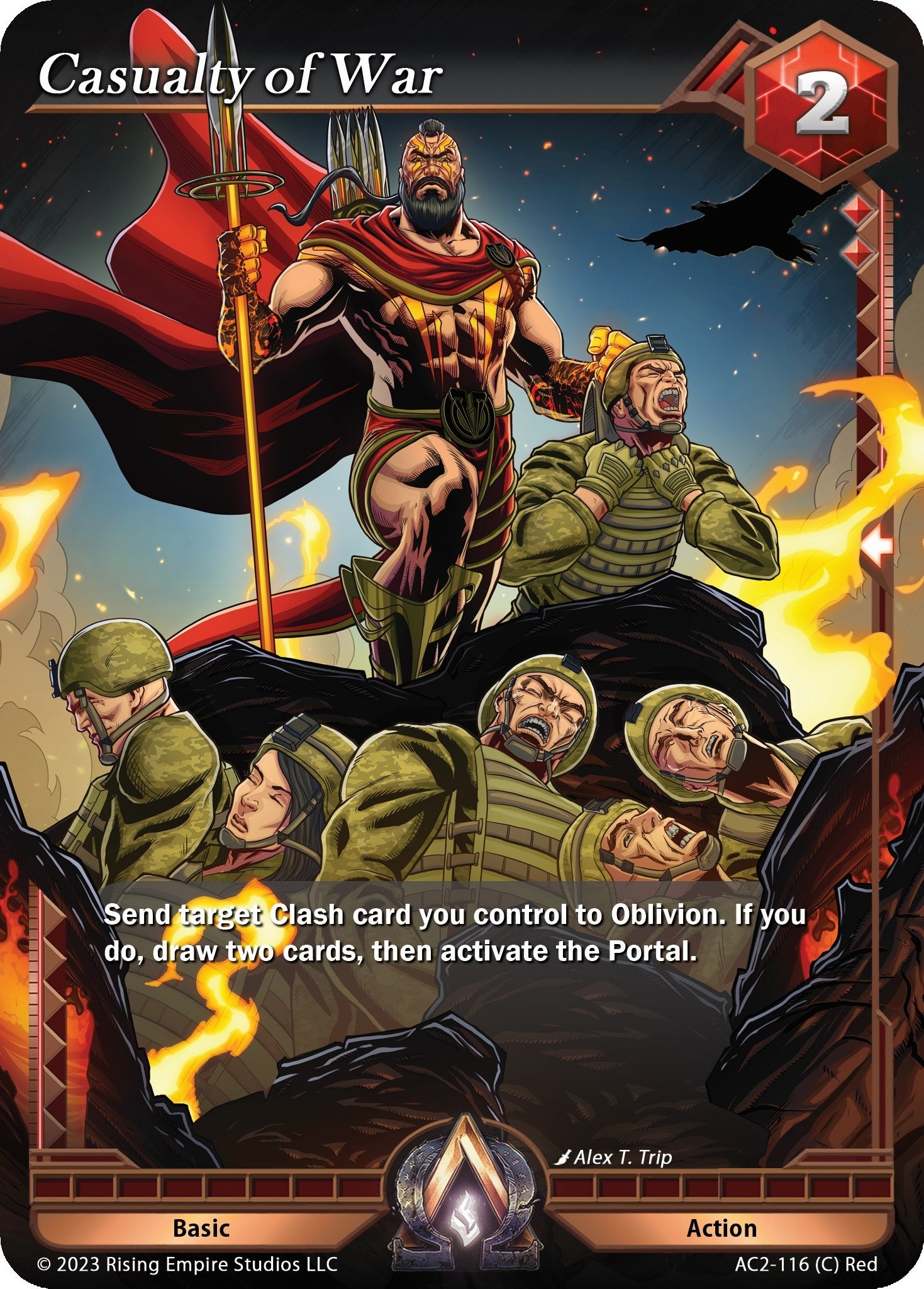 Image for Casualty of War (Clashgrounds) (AC2-116) - Alpha Clash
