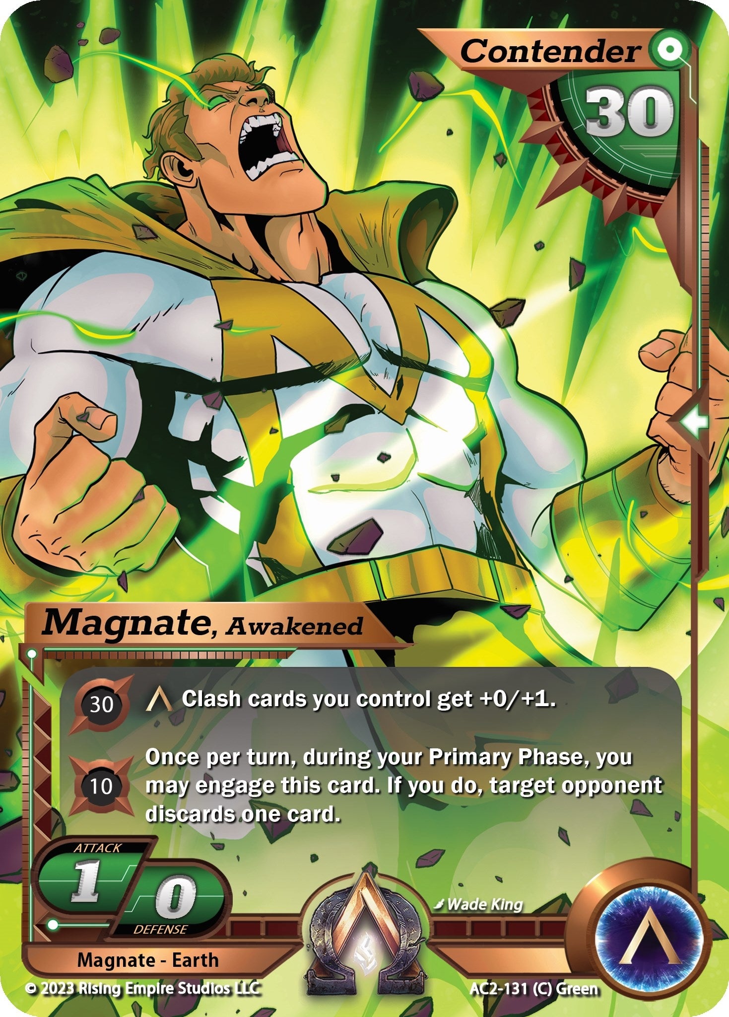 Image for Magnate, Awakened (Alternate Art) (Clashgrounds) (AC2-131) - Alpha Clash