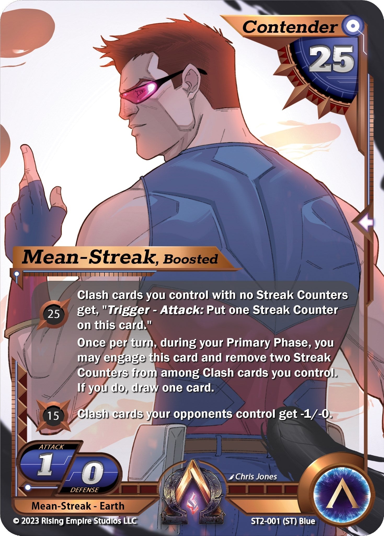 Image for Mean-Streak, Boosted (Clashgrounds) (ST2-001) - Alpha Clash