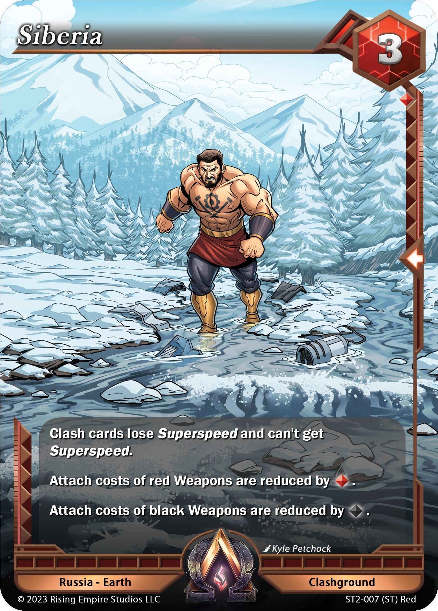 Image for Siberia (Clashgrounds) (ST2-007) - Alpha Clash