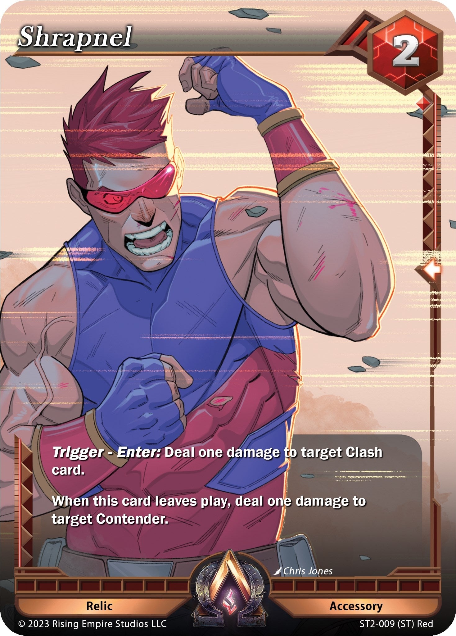 Image for Shrapnel (Clashgrounds) (ST2-009) - Alpha Clash