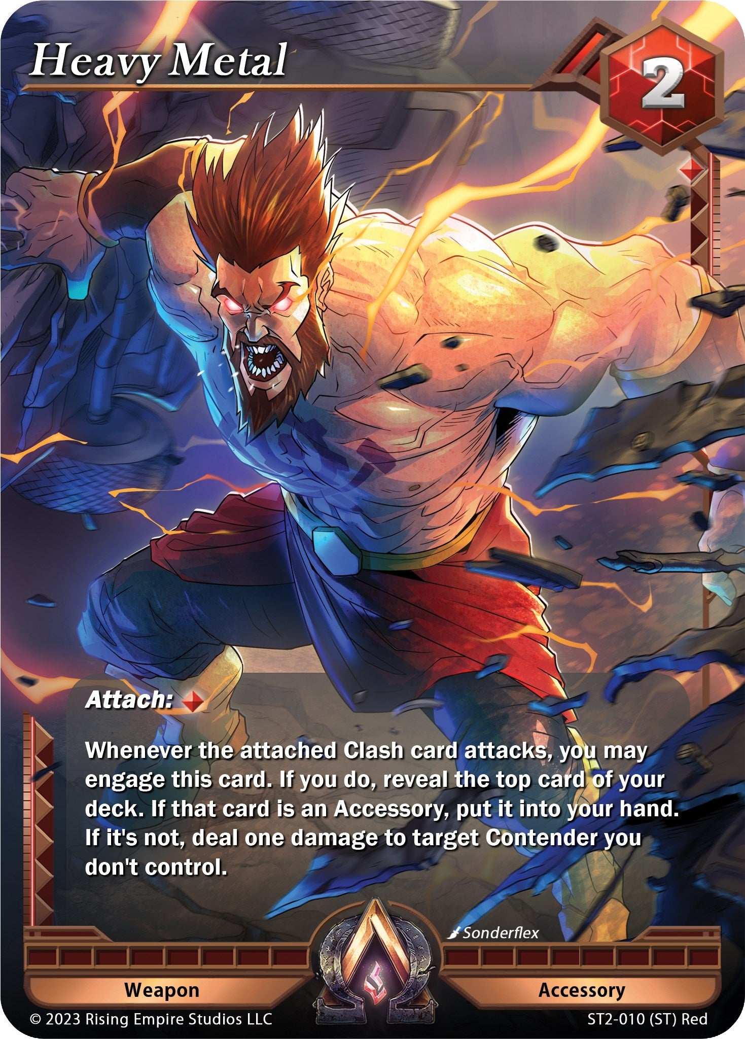 Image for Heavy Metal (Clashgrounds) (ST2-010) - Alpha Clash
