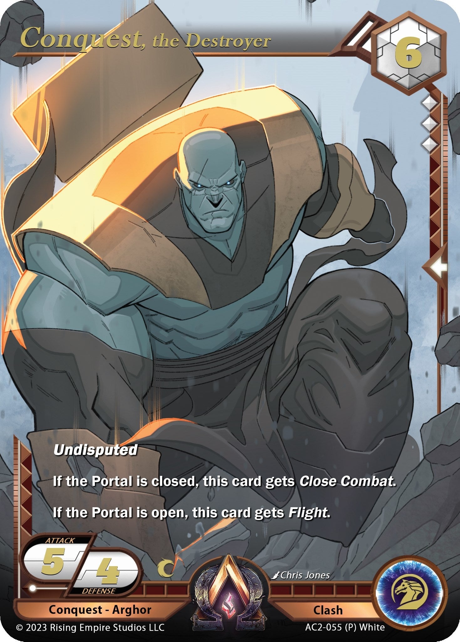 Image for Conquest, the Destroyer (Team Covenant Promo) (Clashgrounds) (AC2-055) - Alpha Clash