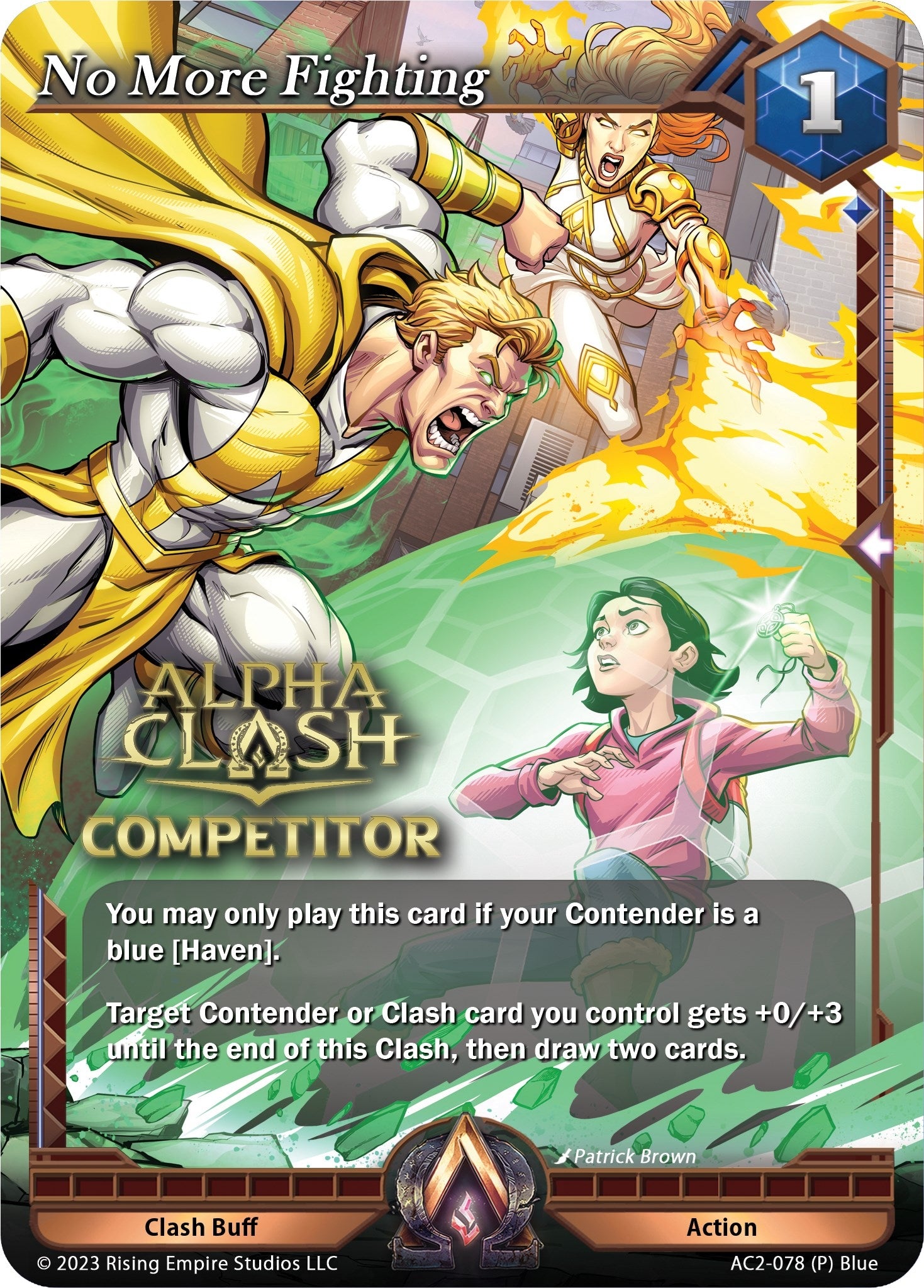 Image for No More Fighting (Competitor) (Clashgrounds) (AC2-078) - Alpha Clash