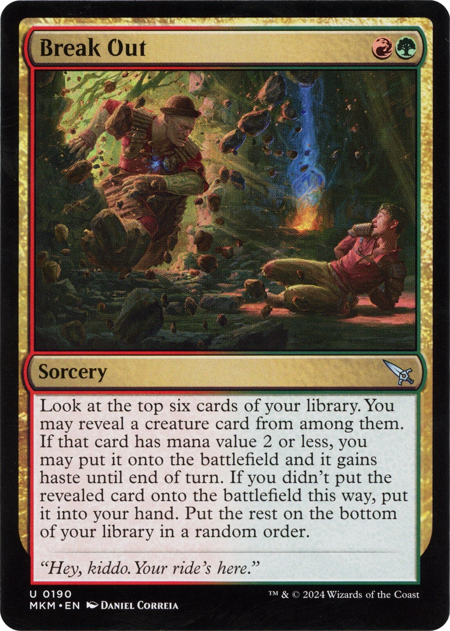 Image for Break Out (a) (Murders at Karlov Manor) (190) - Magic: The Gathering